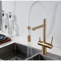 Смеситель Rose R958G (золотой сатин) - Превью изображения №12 — Интернет-магазин Time-Shop