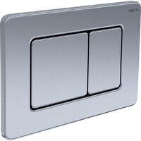 Панель смыва Aquatek KDI-0000032 (нержавеющая сталь) - Превью изображения №2 — Интернет-магазин Time-Shop