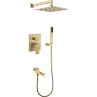 Душевая система  Grocenberg GB5089MG-1 (золото матовый) - Превью изображения №7 — Интернет-магазин Time-Shop