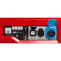 Бензиновый генератор Зубр СБ-8000 - Превью изображения №6 — Интернет-магазин Time-Shop