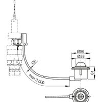 Кнопка смыва Alcaplast MPO12 - Превью изображения №3 — Интернет-магазин Time-Shop