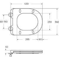 Унитаз напольный BelBagno BB2149CPR/SC (с сиденьем) - Превью изображения №12 — Интернет-магазин Time-Shop