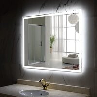  Пекам Зеркало Greta 100x60 greta-100x60s (с подсветкой и сенсором на прикосновение) - Превью изображения №8 — Интернет-магазин Time-Shop