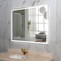  Пекам Зеркало Greta 100x60 greta-100x60s (с подсветкой и сенсором на прикосновение) - Превью изображения №7 — Интернет-магазин Time-Shop