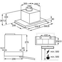 Кухонная вытяжка Electrolux LFP536X - Превью изображения №4 — Интернет-магазин Time-Shop