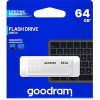 USB Flash GOODRAM UME2 64GB (белый) - Превью изображения №5 — Интернет-магазин Time-Shop