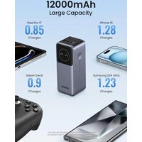 Внешний аккумулятор Ugreen PB724 12000mAh (серый, китайская версия) - Превью изображения №4 — Интернет-магазин Time-Shop