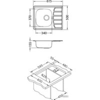 Кухонная мойка Alveus Zoom 10 - Превью изображения №2 — Интернет-магазин Time-Shop