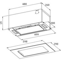 Кухонная вытяжка ZorG Asta 1060 60 M (белый) - Превью изображения №3 — Интернет-магазин Time-Shop