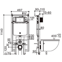 Инсталляция для унитаза WeltWasser Amberg 404 - Превью изображения №3 — Интернет-магазин Time-Shop
