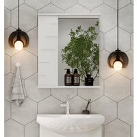  Volna Шкаф с зеркалом Joli 60 L (белый) - Превью изображения №7 — Интернет-магазин Time-Shop