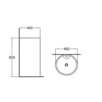 Умывальник SantiLine SL-4003MB - Превью изображения №2 — Интернет-магазин Time-Shop