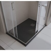 Душевой поддон BelBagno TRAY-MR-UNO-AH-120/90-35-NERO-CR 120x90 - Превью изображения №5 — Интернет-магазин Time-Shop