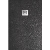 BelBagno TRAY-MR-UNO-AH-120/90-35-NERO-CR 120x90