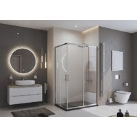 Душевой поддон BelBagno TRAY-MR-UNO-AH-120/90-35-NERO-CR 120x90 - Превью изображения №6 — Интернет-магазин Time-Shop