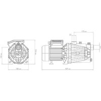 Самовсасывающий насос Джилекс Джамбо 70/50 П (2.0) - Превью изображения №6 — Интернет-магазин Time-Shop