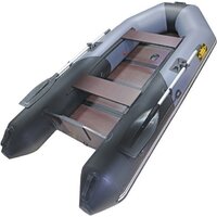 Моторно-гребная лодка Муссон 2800 СК LIGHT (серый/черный) - Превью изображения №6 — Интернет-магазин Time-Shop