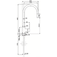 Смеситель Smeg MID2CR - Превью изображения №2 — Интернет-магазин Time-Shop