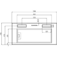 Кухонная вытяжка Schtoff Elemento 60 (белый) - Превью изображения №2 — Интернет-магазин Time-Shop