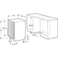 Встраиваемая посудомоечная машина Gorenje GV520D17S - Превью изображения №2 — Интернет-магазин Time-Shop