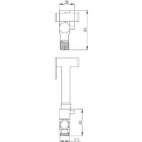 Гигиенический душ Haiba HB5501 - Превью изображения №2 — Интернет-магазин Time-Shop