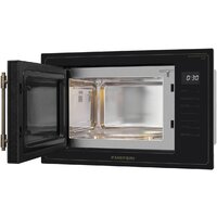 Микроволновая печь Meferi MMO6025BK Retro - Превью изображения №2 — Интернет-магазин Time-Shop