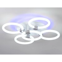 Припотолочная люстра Ambrella light Original FA3841/4+1 WH - Превью изображения №4 — Интернет-магазин Time-Shop