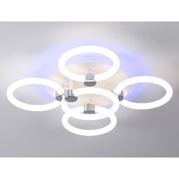 Припотолочная люстра Ambrella light Original FA3841/4+1 WH - Превью изображения №6 — Интернет-магазин Time-Shop