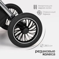 Универсальная коляска Tomix Adele 2 в 1 S760/2 (черный) - Превью изображения №37 — Интернет-магазин Time-Shop