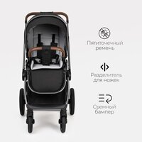 Универсальная коляска Tomix Adele 2 в 1 S760/2 (черный) - Превью изображения №27 — Интернет-магазин Time-Shop