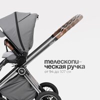 Универсальная коляска Tomix Adele 2 в 1 S760/2 (черный) - Превью изображения №12 — Интернет-магазин Time-Shop