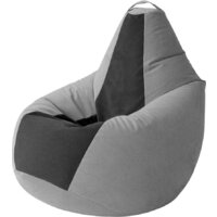 Kreslomeshki Груша Kombo XXXL GKV-145x100-SСH (сталь/черный)