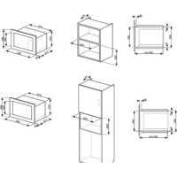 Микроволновая печь Smeg FMI325X - Превью изображения №3 — Интернет-магазин Time-Shop