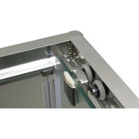 Душевой уголок BelBagno UNO-195-AH-2-120/100-C-NERO - Превью изображения №4 — Интернет-магазин Time-Shop