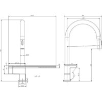 Смеситель Vieir V15014-G - Превью изображения №2 — Интернет-магазин Time-Shop