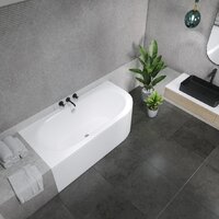 Ванна Lauter Bliss 180х80 L 21201081L (с ножками и серым подголовником) - Превью изображения №10 — Интернет-магазин Time-Shop