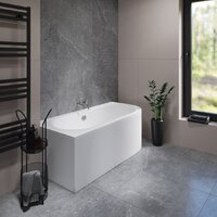 Ванна Lauter Bliss 180х80 L 21201081L (с ножками и серым подголовником) - Превью изображения №16 — Интернет-магазин Time-Shop