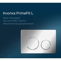 Унитаз подвесной Lauter Magdeburg 21103EC + AM.PM PrimeFit I012709.0151 (черный матовый хром глянцевый, с кнопкой смыва) - Превью изображения №10 — Интернет-магазин Time-Shop