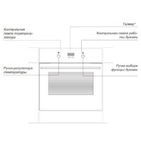 Электрический духовой шкаф Hansa BOEI68428 - Превью изображения №5 — Интернет-магазин Time-Shop