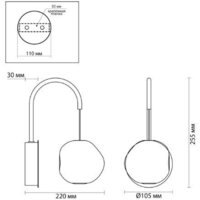 Бра Odeon Light Jemstone 5084/5WL - Превью изображения №5 — Интернет-магазин Time-Shop