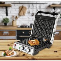 Электрогриль ECG KG 2033 Duo Grill & Waffle - Превью изображения №26 — Интернет-магазин Time-Shop