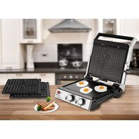 Электрогриль ECG KG 2033 Duo Grill & Waffle - Превью изображения №27 — Интернет-магазин Time-Shop