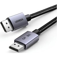 Кабель Ugreen DP120 25905 DisplayPort - DisplayPort (2 м, черный) - Превью изображения №2 — Интернет-магазин Time-Shop