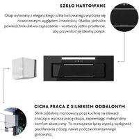 Кухонная вытяжка Globalo Silentio 80.2 Black + Turbina TZ 1.1 - Превью изображения №5 — Интернет-магазин Time-Shop
