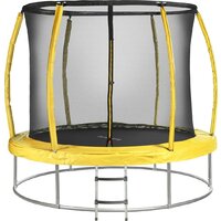 Батут Sundays Favorite Premium 8FT (желтый, с сеткой, с лестницей) - Превью изображения №6 — Интернет-магазин Time-Shop