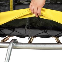 Батут Sundays Favorite Premium 8FT (желтый, с сеткой, с лестницей) - Превью изображения №8 — Интернет-магазин Time-Shop