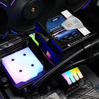Система жидкостного охлаждения для процессора Thermalright Hyper Vision 360 UB ARGB (черный) - Превью изображения №8 — Интернет-магазин Time-Shop