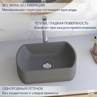 Умывальник Lauter Laguna 21L453G (Grey) - Превью изображения №3 — Интернет-магазин Time-Shop