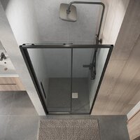 Душевая дверь Niagara Nova NG-34-9AGR 90x195 (графит/прозрачное стекло) - Превью изображения №9 — Интернет-магазин Time-Shop