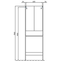  Акватон Шкаф под стиральную машину Лондри 1A260503LH010 - Превью изображения №5 — Интернет-магазин Time-Shop